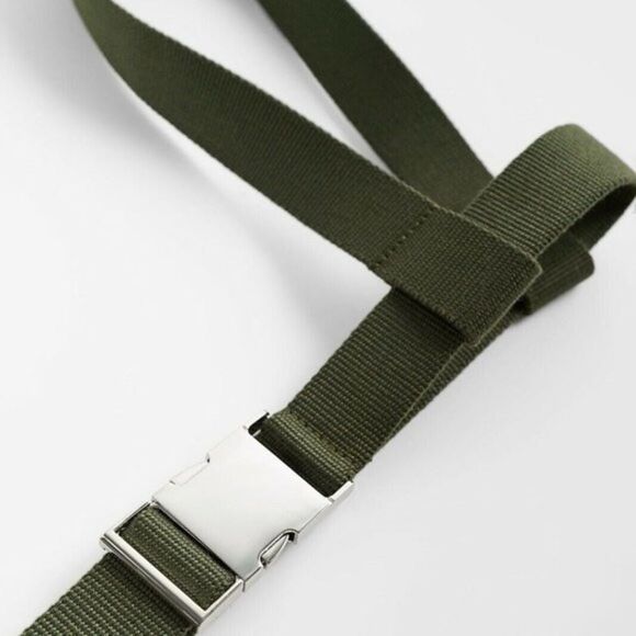 ZARA HARNESS BELT Green New main image 6